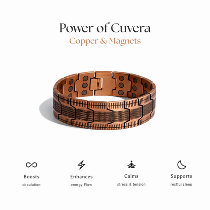 High-Strength Magnetic Copper Bracelet