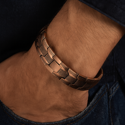 High-Strength Magnetic Copper Bracelet
