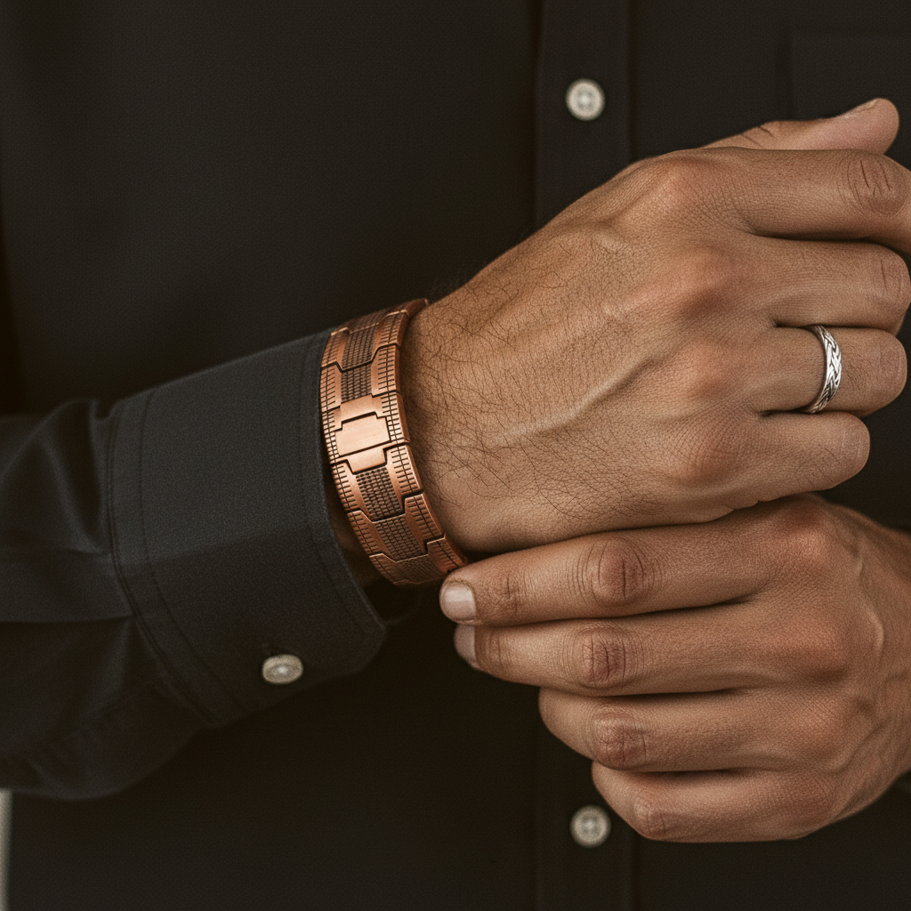 High-Strength Magnetic Copper Bracelet