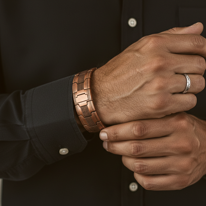 High-Strength Magnetic Copper Bracelet