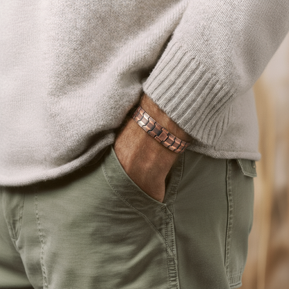 High-Strength Magnetic Copper Bracelet