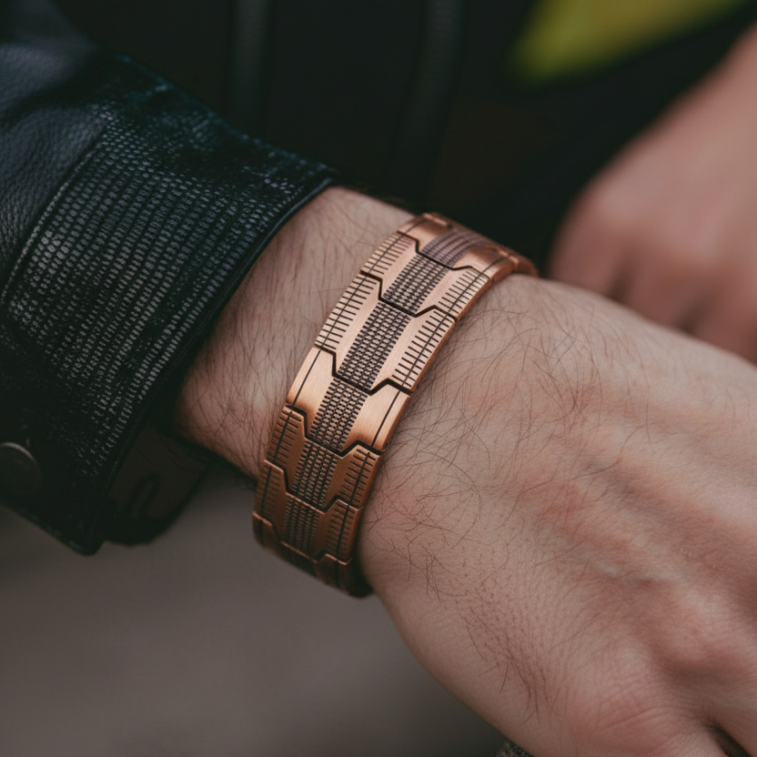 High-Strength Magnetic Copper Bracelet